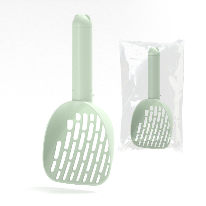Plastic Cats Poop Scoop With Base