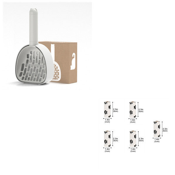 Plastic Cats Poop Scoop With Base