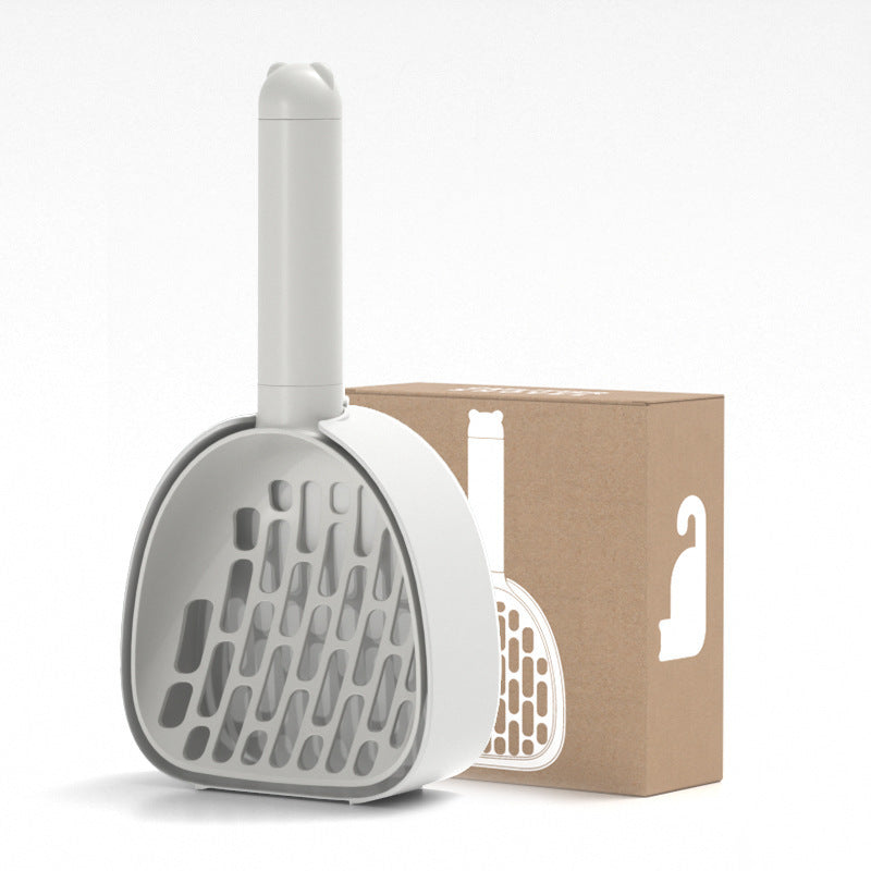 Plastic Cats Poop Scoop With Base