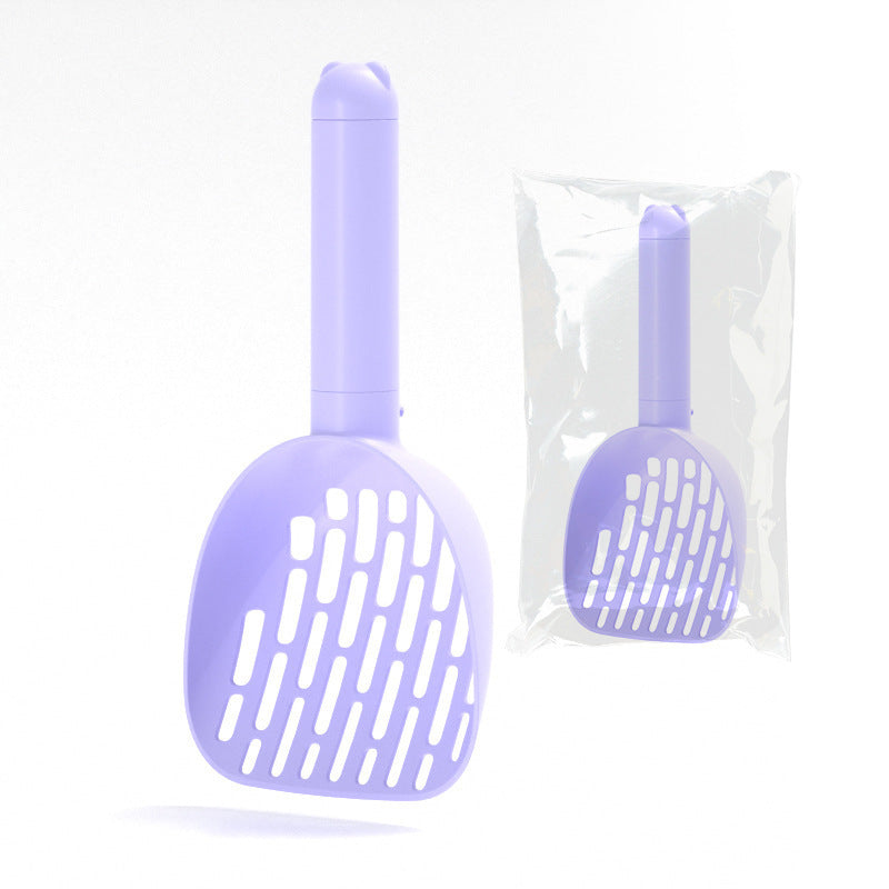 Plastic Cats Poop Scoop With Base