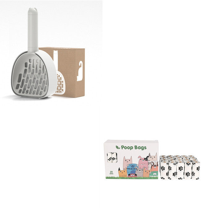 Plastic Cats Poop Scoop With Base